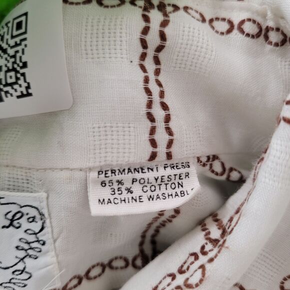 Vintage 80s Hardy-Amies Button Shirt 2XL 25x34 Plaid - Picture 15 of 15